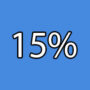 15% Rabatt